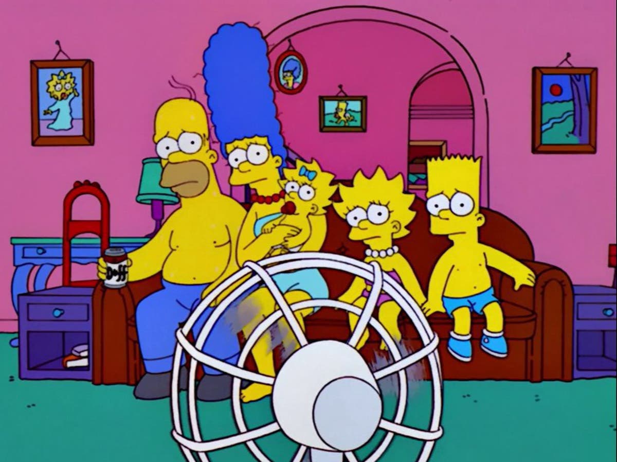 UK heatwave: The Simpsons fans joke cartoon ‘predicted’ extreme weather event