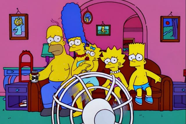 <p>A still from the ‘Simpsons’ episode ‘Poppa’s Got a Brand New Badge'</p>