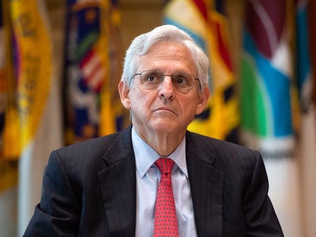 <p>Attorney General Merrick Garland delivers a statement on July 6, 2022 in Washington, DC</p>