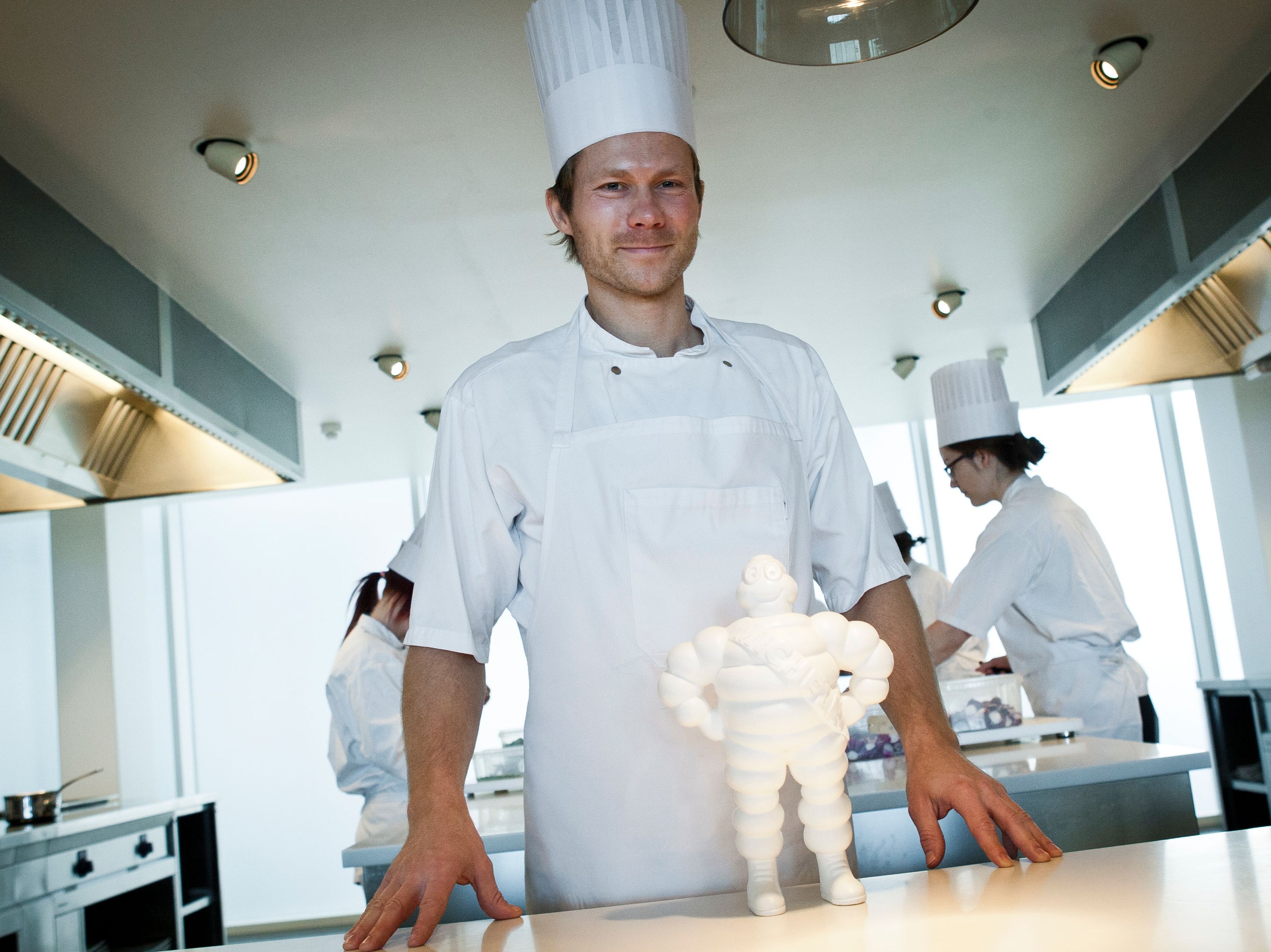 Rasmus Kofoed is the head chef of the three-Michelin-starred restaurant in Copenhagen