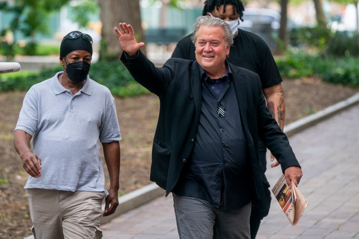 Jan 6 hearings &ndash; live: Donald Trump, Melania and his kids attend Ivana Trump&rsquo;s funeral as Judge warns Bannon lawyers