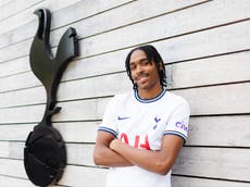 Tottenham new boy Djed Spence ‘ready for the challenge’ of the Premier League