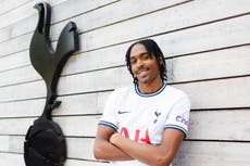 Tottenham new boy Djed Spence ‘ready for the challenge’ of the Premier League