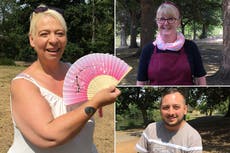 ‘I feel like I might combust’: Doncaster swelts as Yorkshire city hits 40C