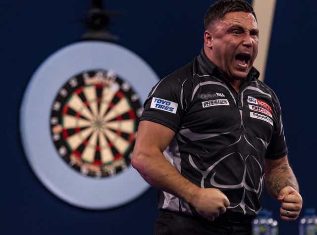 Gerwyn Price could regain the world number one spot this week (Steven Paston/PA)