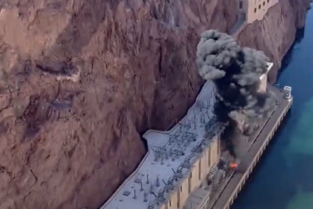 <p>An explosion has occurred at the Hoover Dam in Nevada</p>
