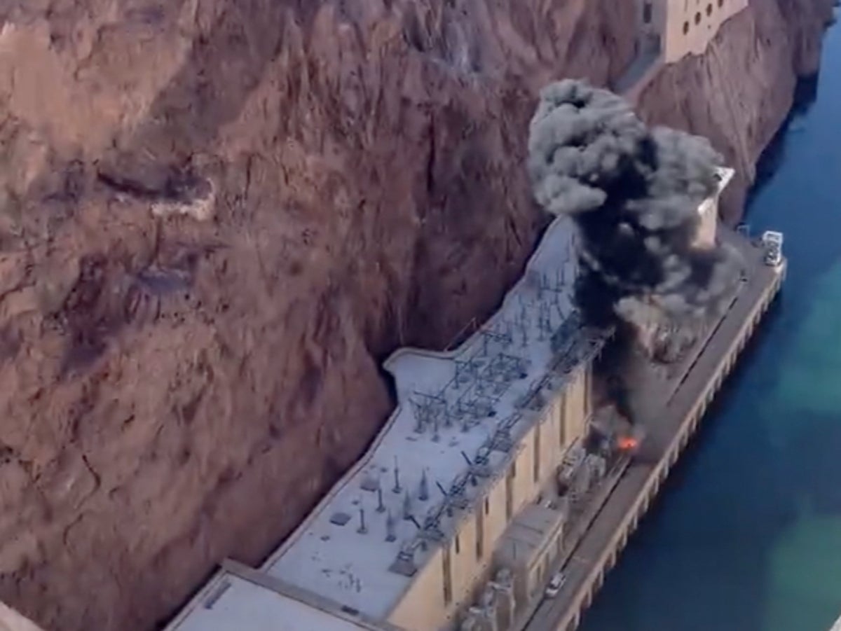 Hoover Dam explosion – live: Fire at iconic Nevada hydropower plant after blast