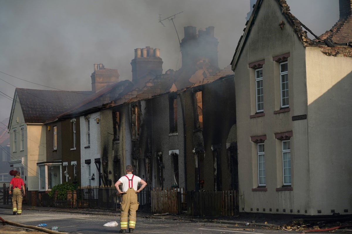 Residents describe ‘worst nightmare’ as blaze destroys homes
