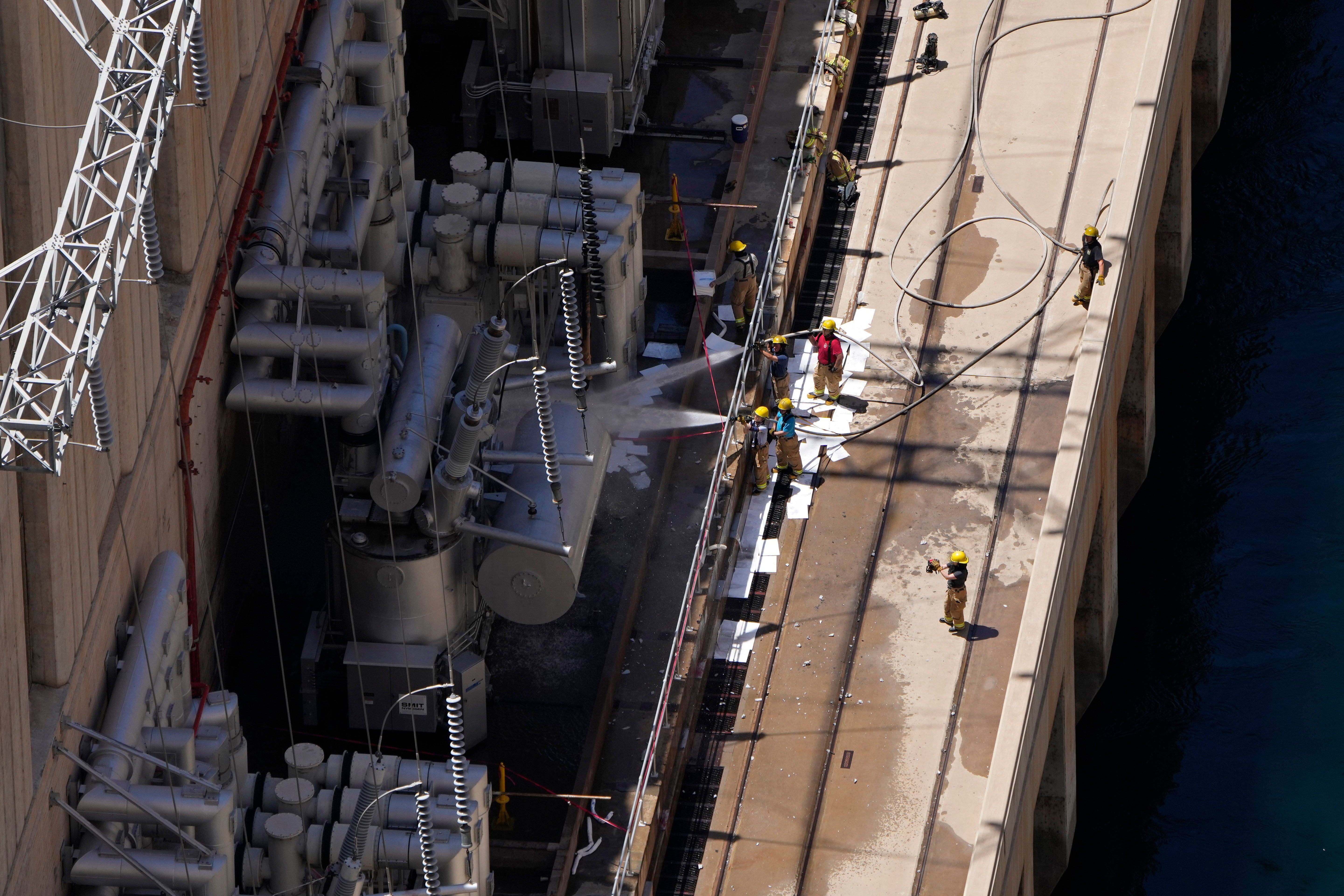 Hoover Dam Explosion
