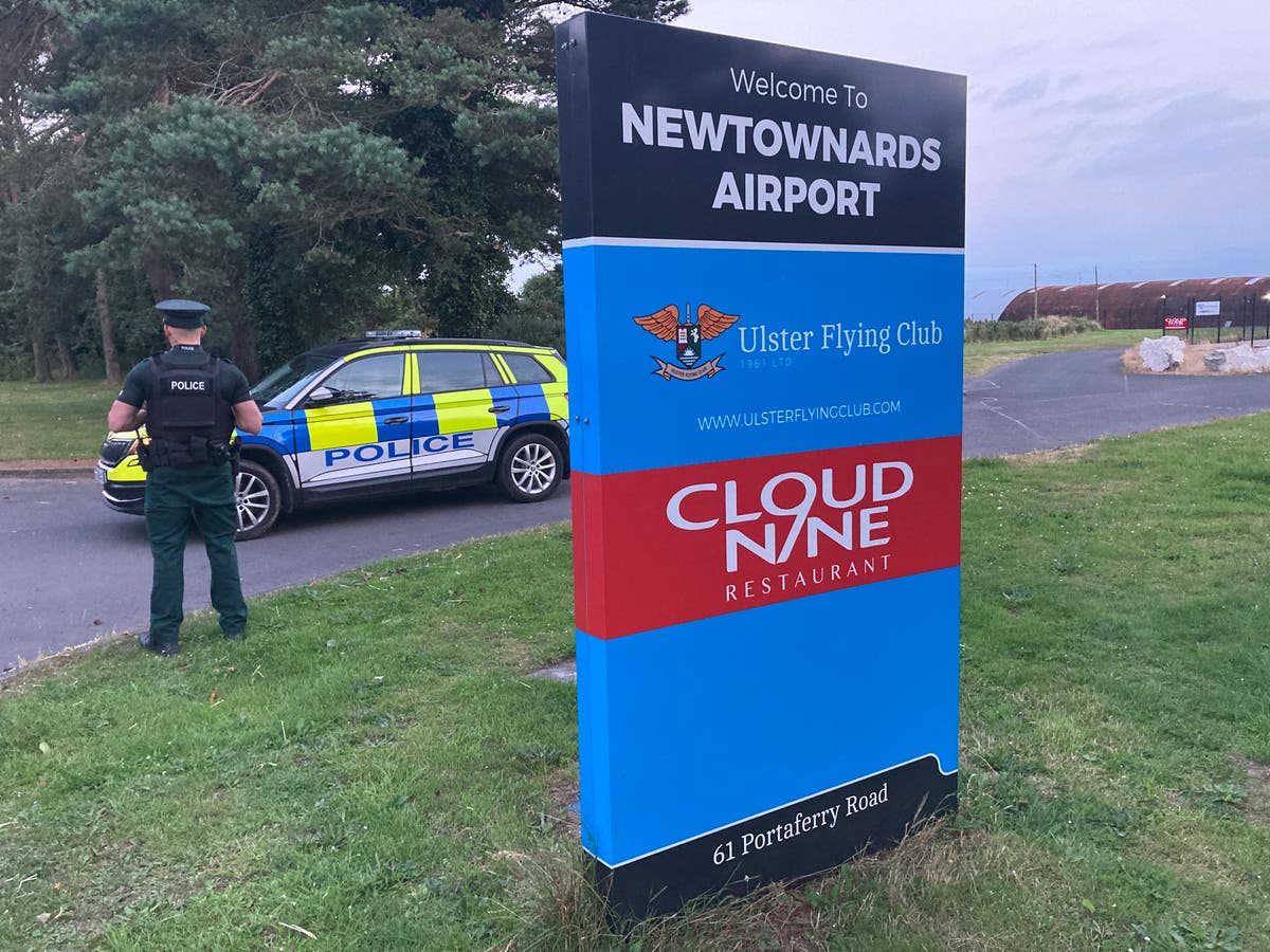 Emergency services attend crash involving light aircraft at Co Down airport