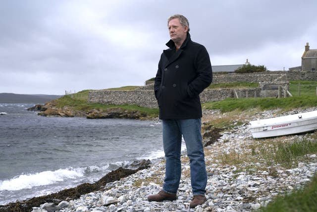 Douglas Henshall will make his final appearance as DI Jimmy Perez in the BBC’s acclaimed murder mystery drama Shetland (BBC/PA)