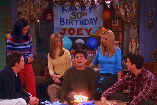 <p>Joey turns 30 on ‘Friends’ </p>