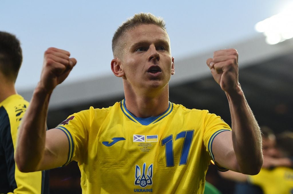 Zinchenko has played 52 times for Ukraine