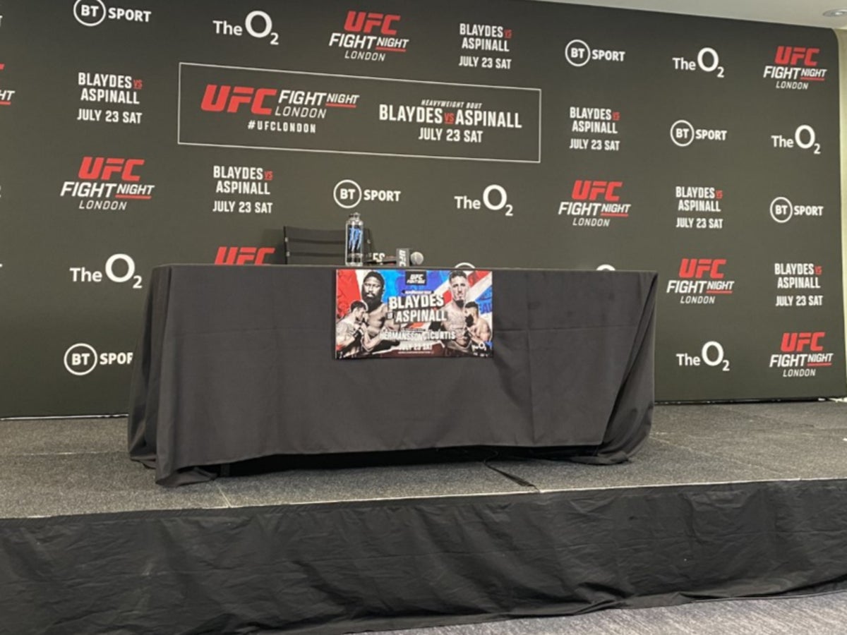 UFC London 2022 LIVE: Paddy Pimblett, Tom Aspinall and Curtis Blaydes speak at media day ahead of fight card