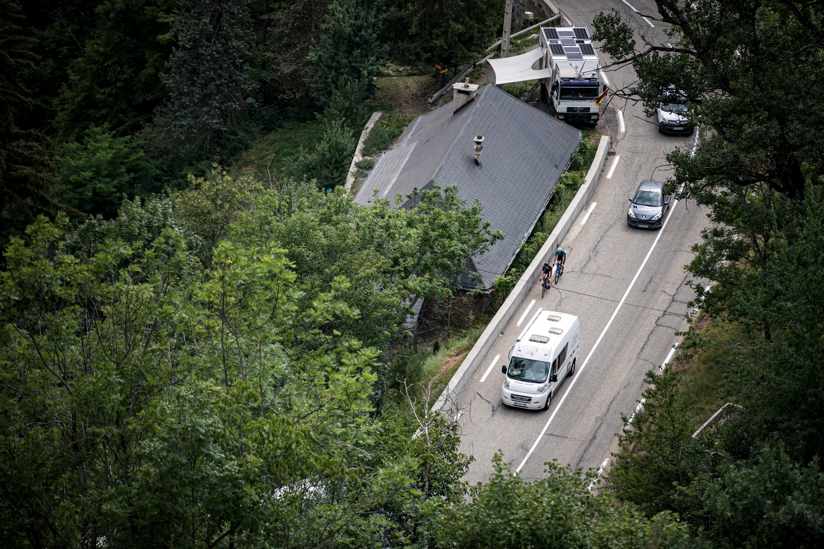 The Alpe d’Huez has mythical status among cyclists