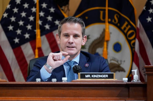 <p>Rep Adam Kinzinger </p>