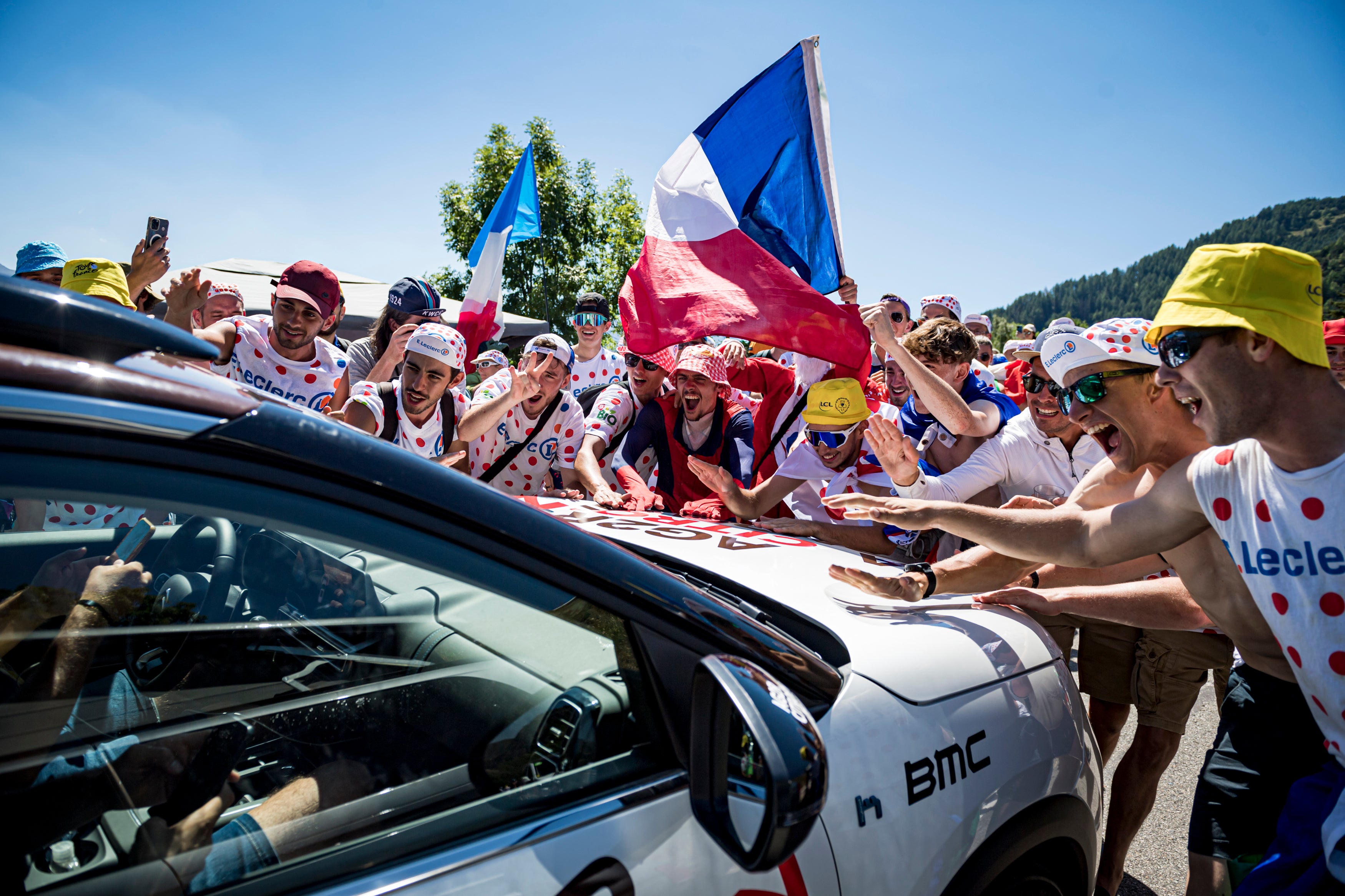 It is the atmosphere on Tour de France day that makes Alpe d’Huez special