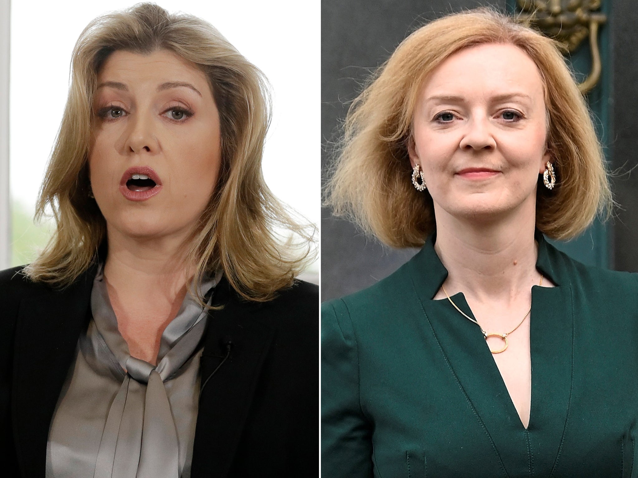 Penny Mordaunt and Liz Truss