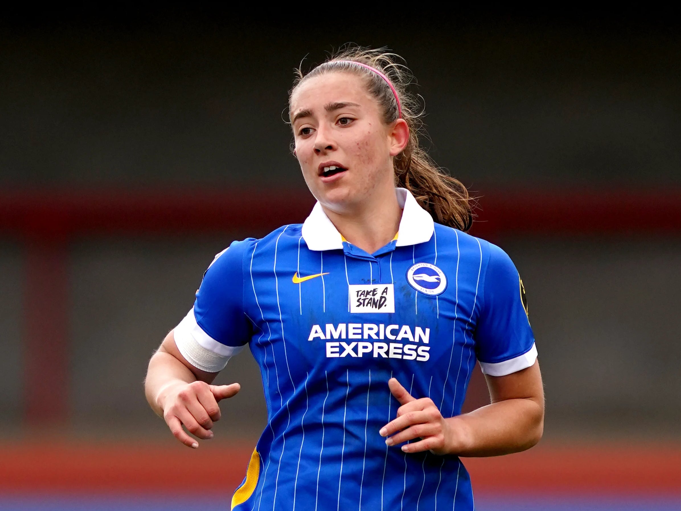 Defender Maya Le Tissier has left Brighton to join Manchester United (John Walton/PA)