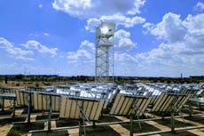 Solar-powered tower creates ‘first carbon neutral’ jet fuel