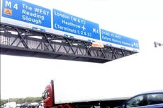 M25 protests - live: Just Stop Oil says officer hit by lorry is ‘awful’ situation’