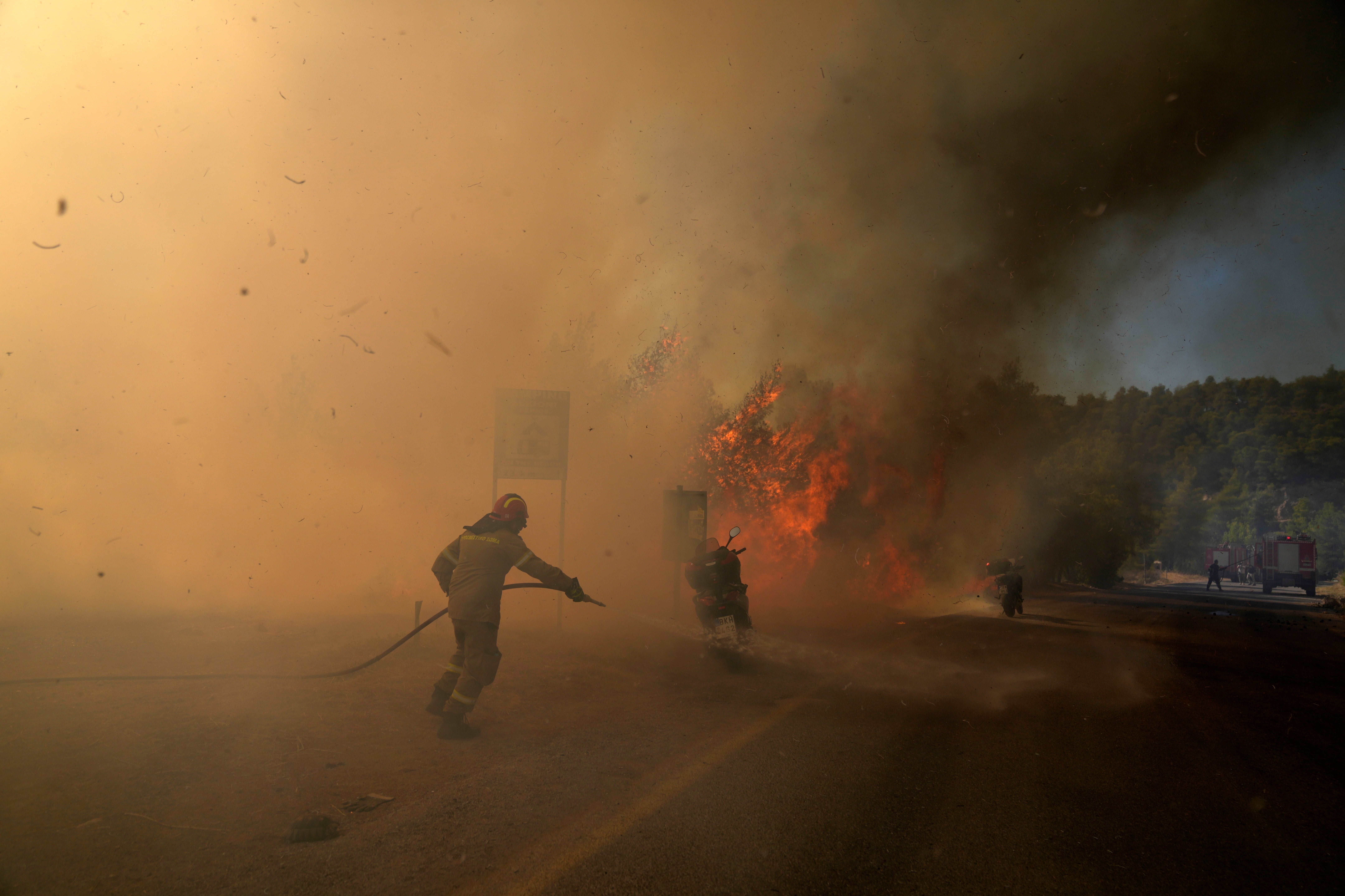 Europe Wildfires Photo Gallery