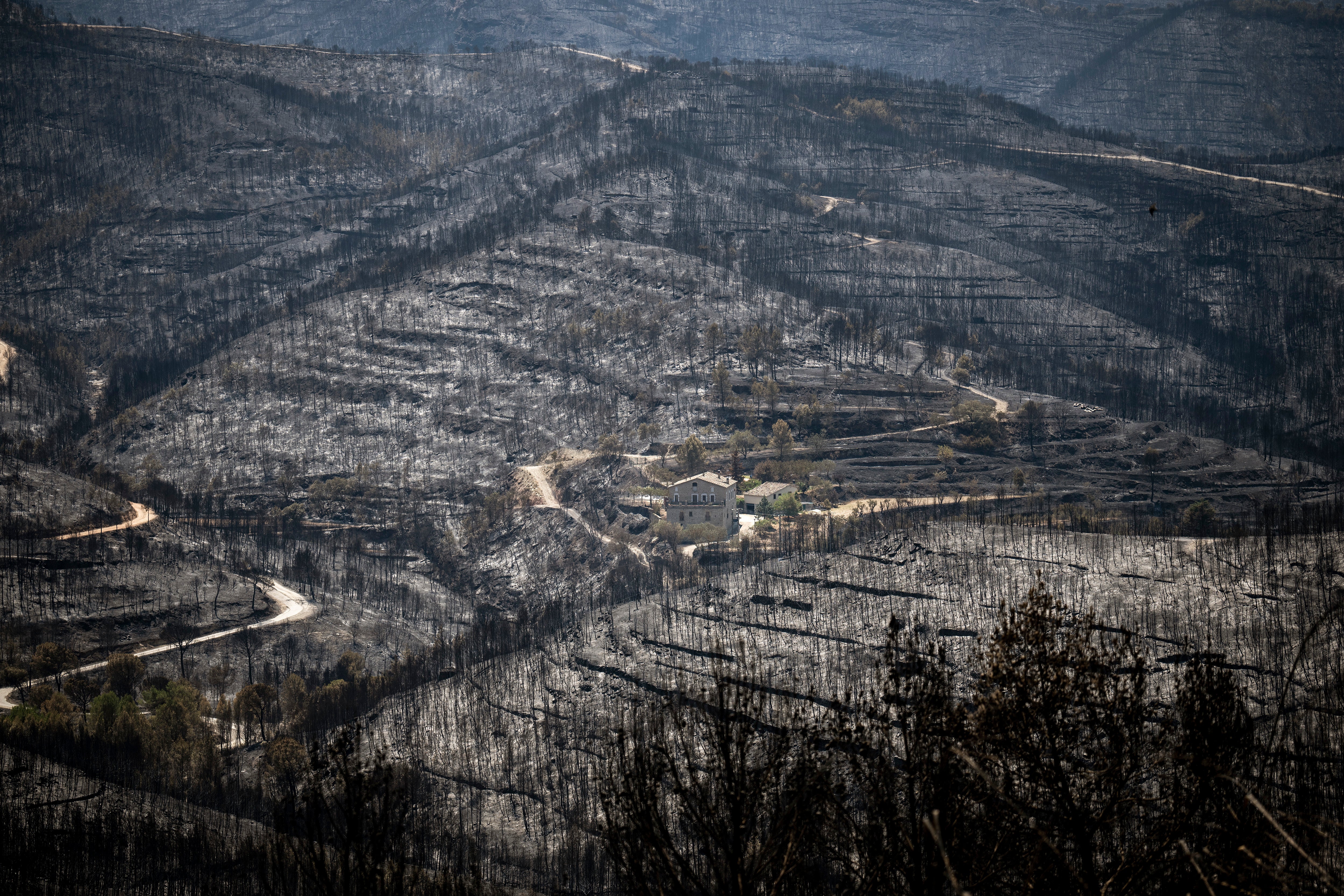 Europe Wildfires Photo Gallery