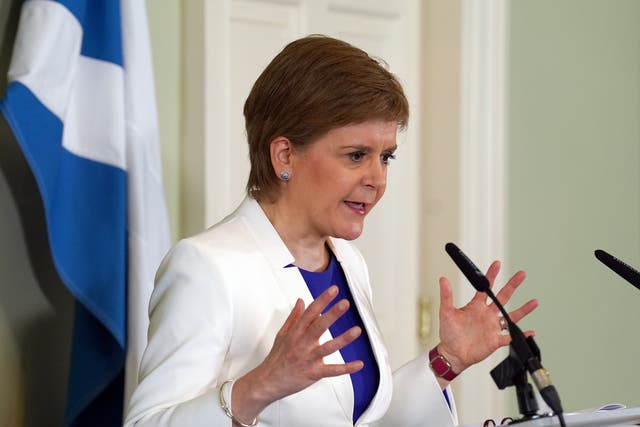 First Minister Nicola Sturgeon has been criticised in the Lords (Andrew Milligan/PA)