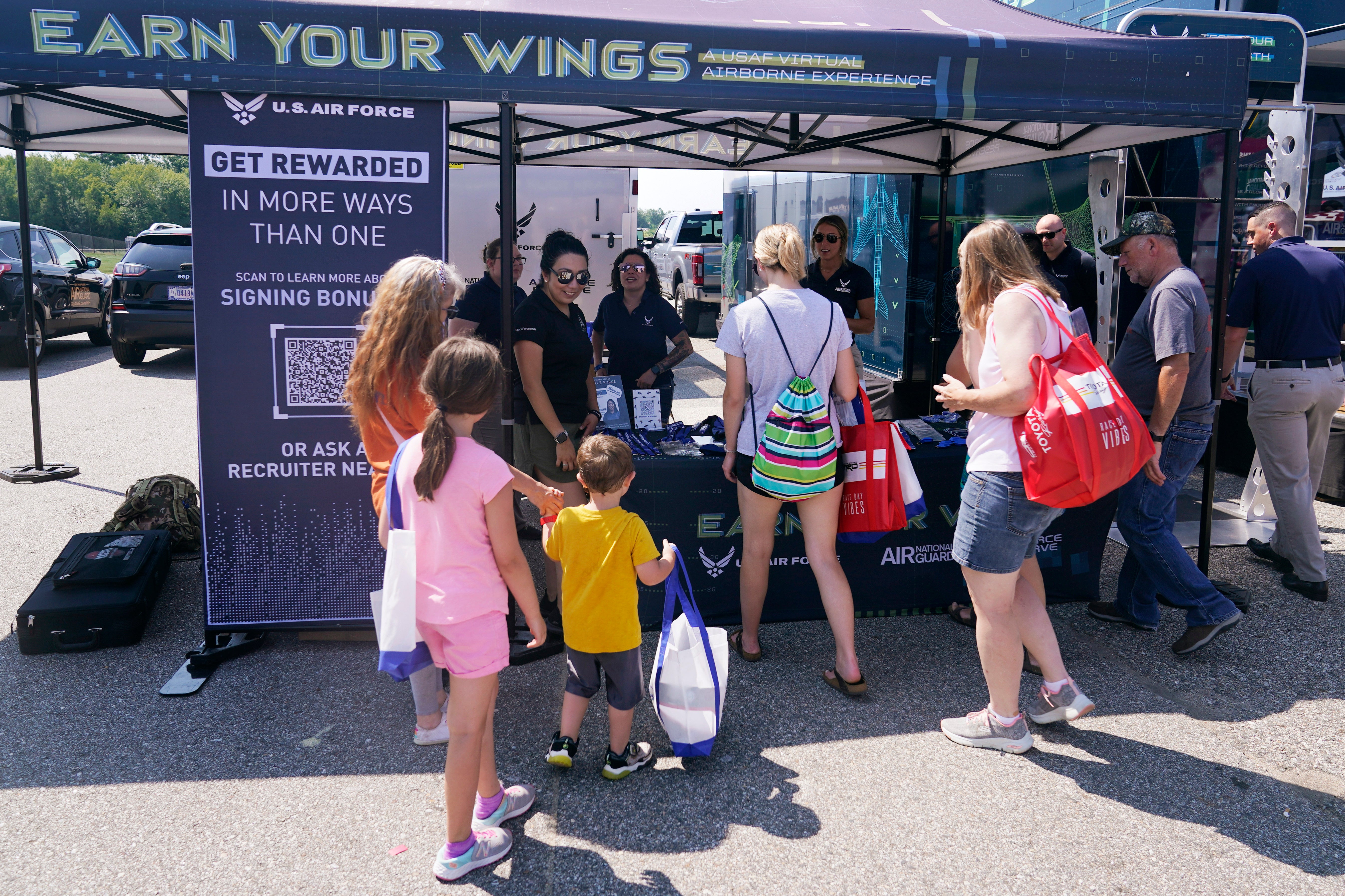 Military Gunning for Recruits