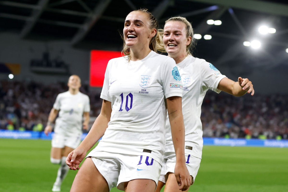England into Euro 2022 semi-finals as Georgia Stanway rocket defeats Spain in extra-time thriller
