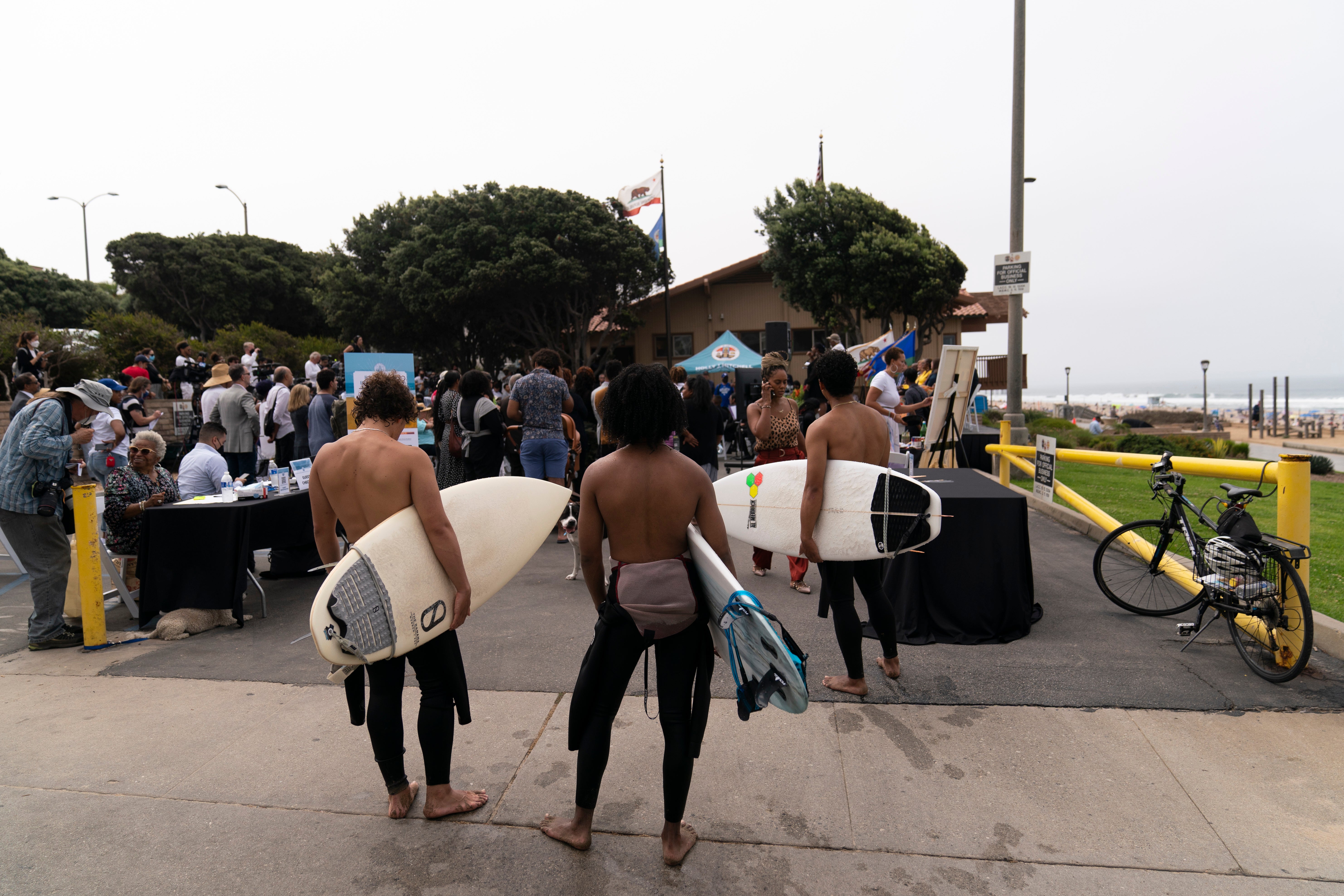 Racial Injustice California Beach
