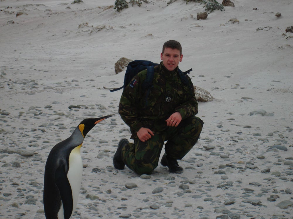Alan in the Falklands (Collect/PA Real Life)