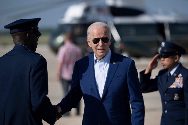 <p>US president Joe Biden cast doubt on Nancy Pelosi’s potential visit to Taiwan</p>