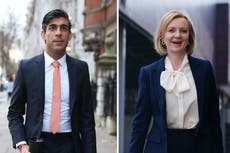 Liz Truss promises emergency budget to cut taxes as Sunak vows to be ‘Thatcherite’ PM