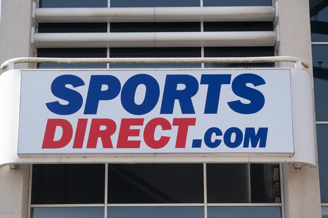 Sports Direct owner Frasers Group said it is set for bumper profits despite warning over supply chain issues and the increased cost of living (Joe Giddens/PA)