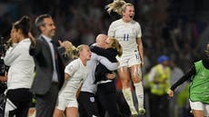 Euro 2022: England boss Wiegman admits she ‘went a little crazy’ during dramatic victory