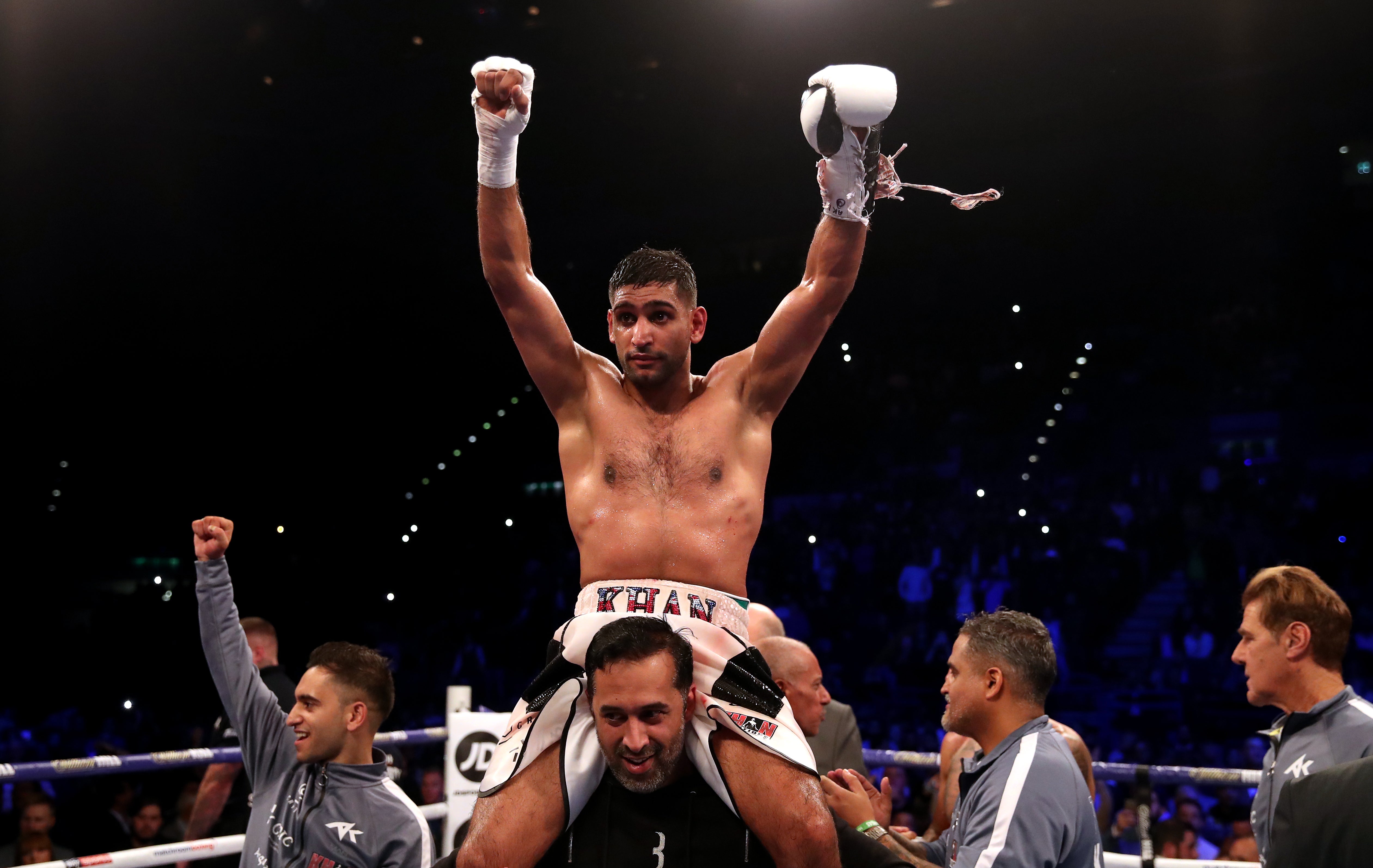 Khan told the court he had been put into tough situations in the ring but the robbery was ‘very scary’