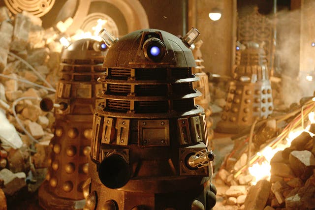 The wonders of Doctor Who – including some of the monsters, like the Daleks – will be revealed at an exhibition in Scotland (BBC/PA)