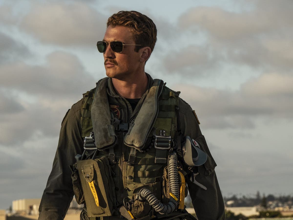 Top Gun: Maverick' Photoshopped Miles Teller Mustache for Tom Cruise