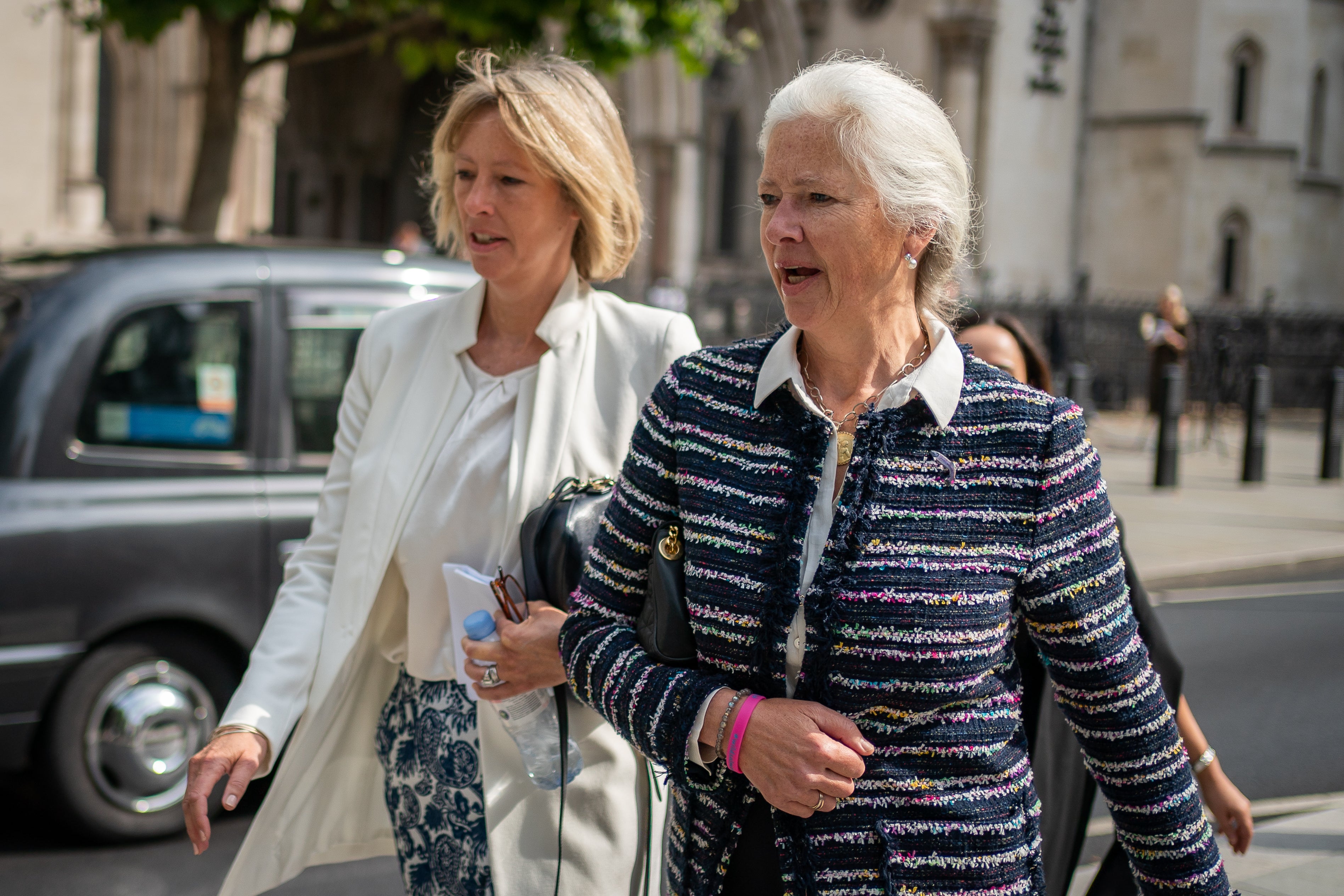 Alexandra Pettifer, right, is the former nanny to William and Harry and believed to be Mr Pettifer’s stepmother