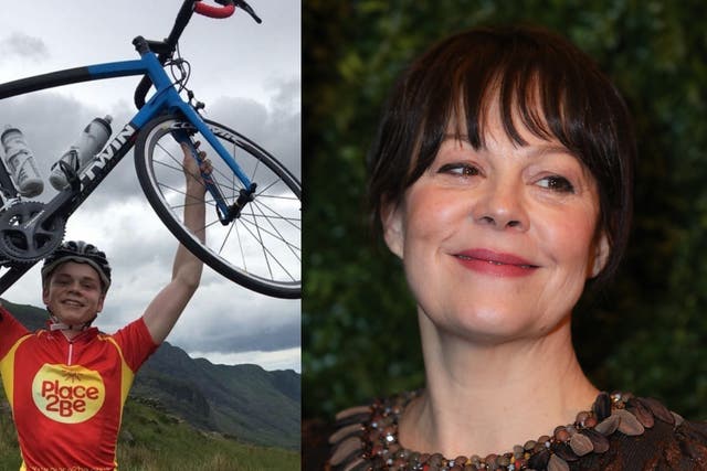 Ride4Hugo has raised ?115,000 for four charities in memory of Hugo Yaxley and his aunt, actress Helen McCrory (Ride4Hugo/PA)