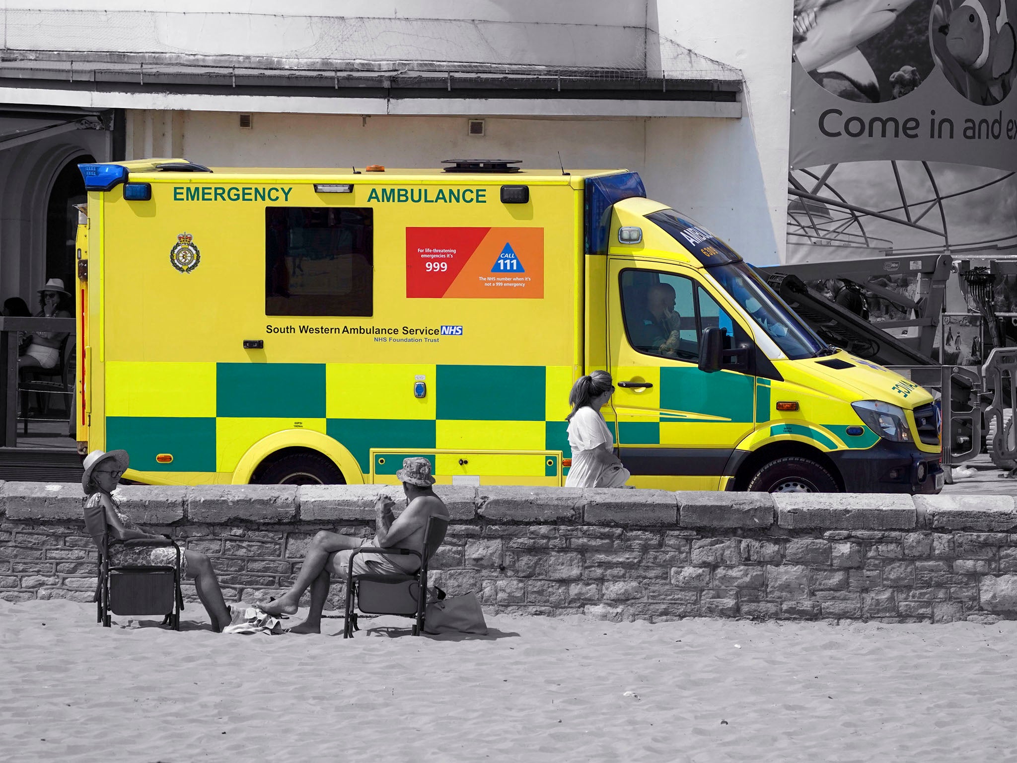The ambulance service has warned it will not be able to reach some patients requiring urgent attention