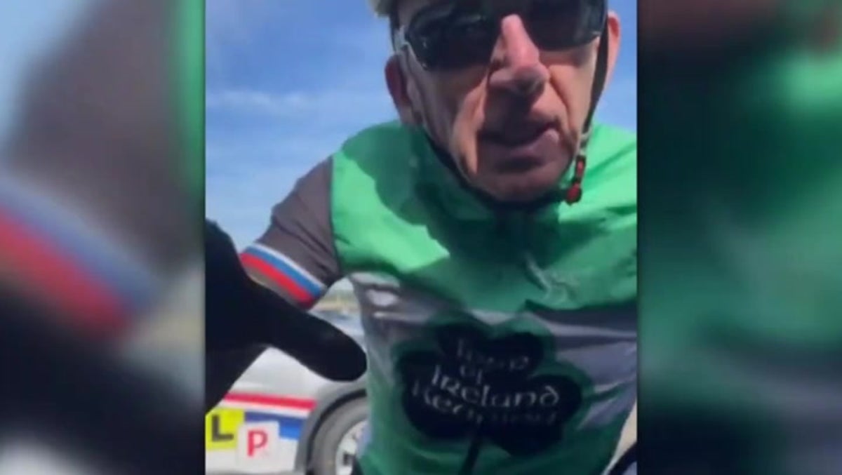 Irish Olympian Tony Lally filmed using abusive language towards driver in Sydney