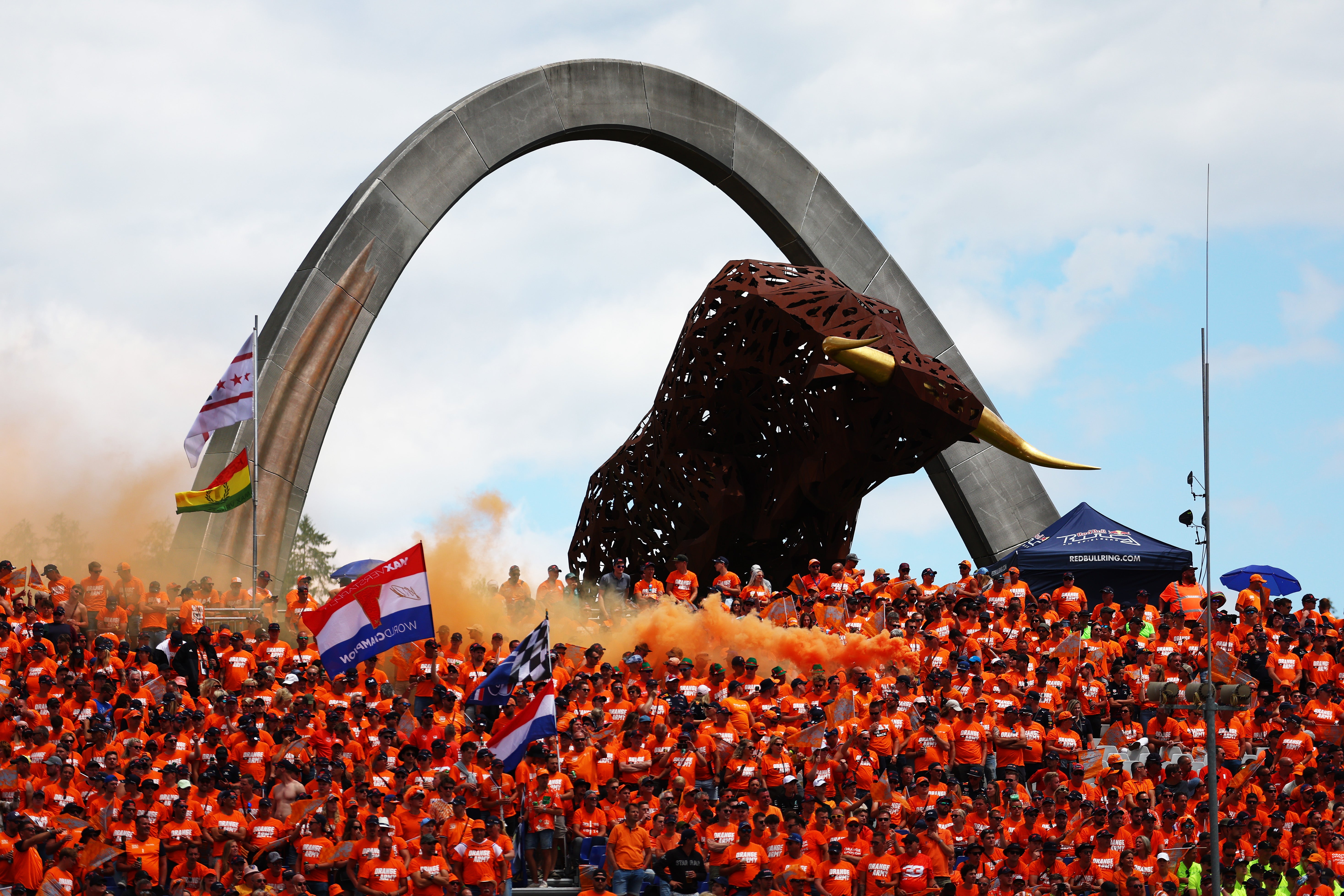 Some fans cheered Hamilton’s crash at the Red Bull Ring