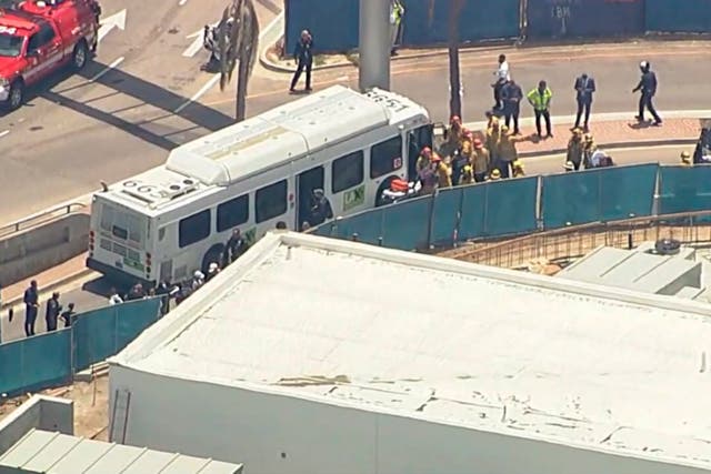 LA Airport Bus Crash