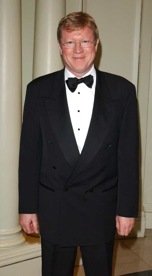 David Jensen at the Sony Radio Awards 2003 (PA)