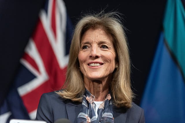 <p>US envoy to Australia Caroline Kennedy speaks on her arrival at Sydney</p>