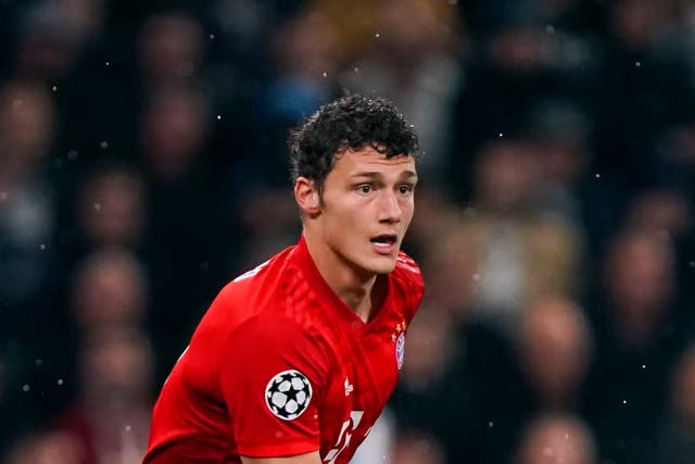 Bayern Munich defender Benjamin Pavard is reportedly in the middle of a tug-of-war between Manchester United and Chelsea (John Walton/PA)