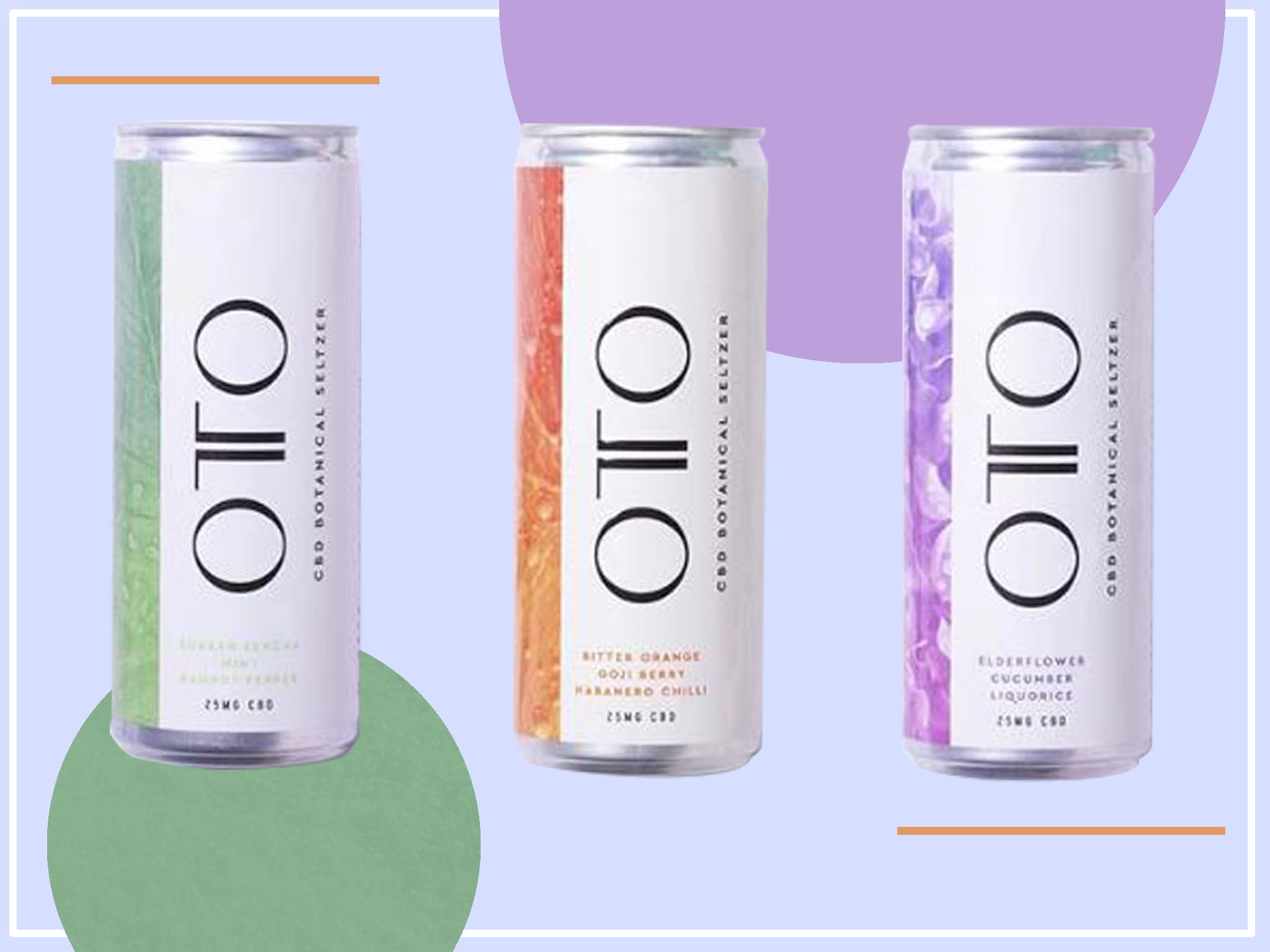 The best CBD sparkling drinks, tried and tasted