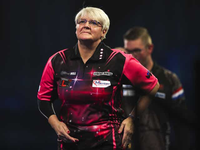 Lisa Ashton is still the leading women’s darts player at the age of 51 (Kieran Cleeves/PA)